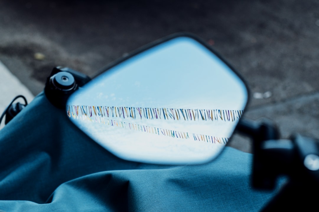 Modern building with a no entry sign and cones